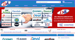 Desktop Screenshot of dkmedicamentos.com.br